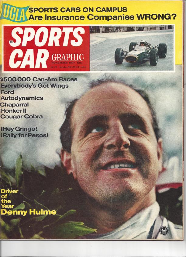Журнал Sports Car Graphic 1967 11